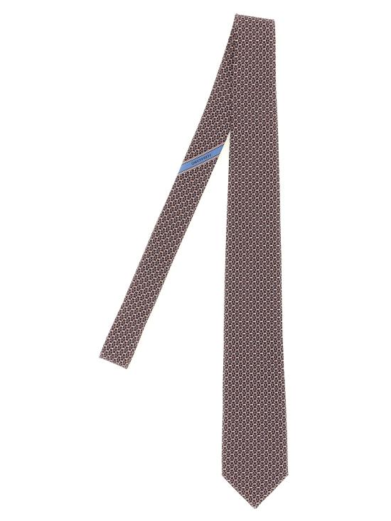 26FW 살바토레 페라가모 넥타이 794596FVINACCIA Bordeaux