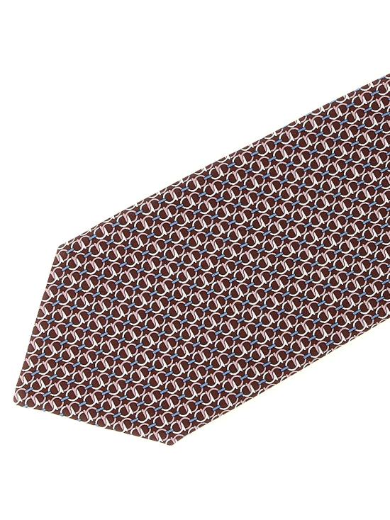26FW 살바토레 페라가모 넥타이 794596FVINACCIA Bordeaux - SALVATORE FERRAGAMO