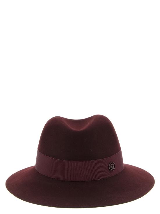 26FW 메종미셸 버킷햇 1002081003REDBLACK Bordeaux
