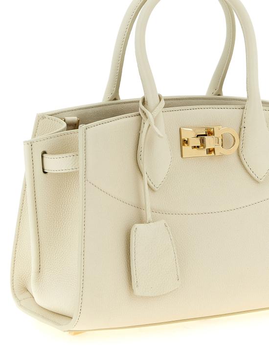 26FW 살바토레 페라가모 토트백 786170MASCARPONE White - SALVATORE FERRAGAMO