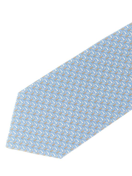 26FW 살바토레 페라가모 넥타이 794592FAZZURRO Light Blue - SALVATORE FERRAGAMO