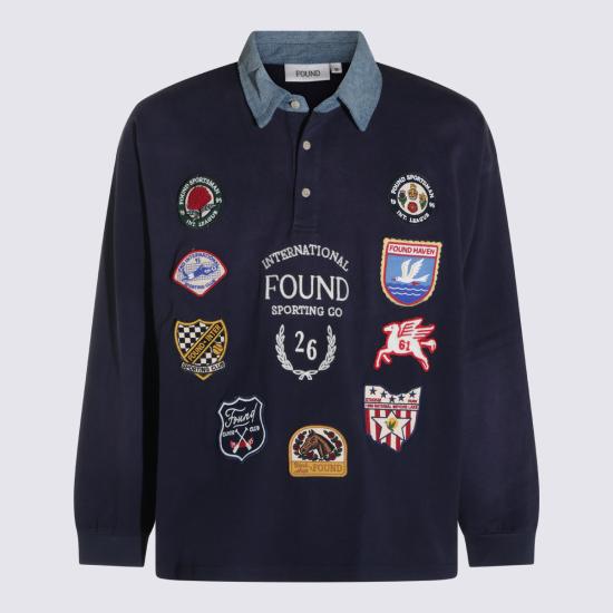 26FW 파운드 폴로 티셔츠 FOFW26SR07012 0356 FADED BLUE