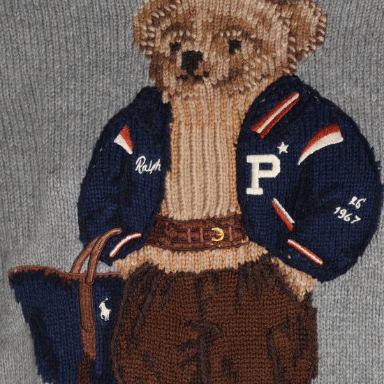 26FW 폴로 랄프로렌 스웨터 211B17771 002 GREY HEATHER - POLO RALPH LAUREN
