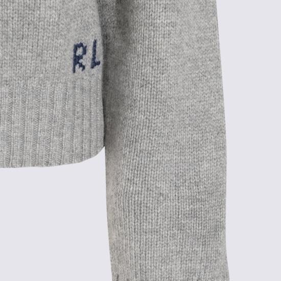26FW 폴로 랄프로렌 스웨터 211B17771 002 GREY HEATHER - POLO RALPH LAUREN