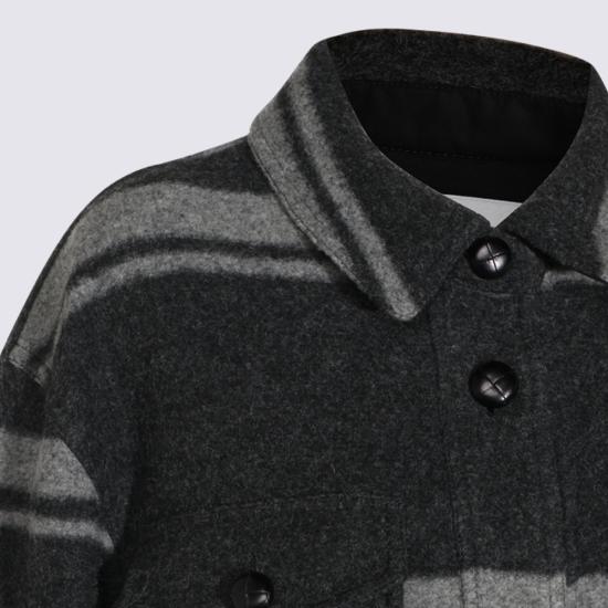 26FW 이자벨마랑에뚜왈 블라우스 26AMA0020FG D3D02EANGY ANTHRACITE GREY - ISABEL MARANT ETOILE