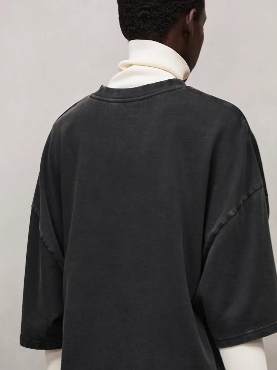 26FW 엔타이어 스튜디오 반팔 티셔츠 ESFW26TT05012 WASHEDBLACK NERO - ENTIRE STUDIOS
