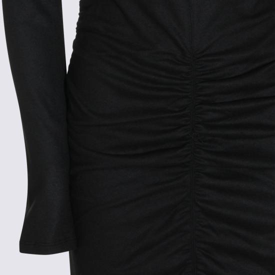 26FW 이자벨마랑에뚜왈 미디 원피스 26ARO1184FA D3K05E01BK Black - ISABEL MARANT ETOILE