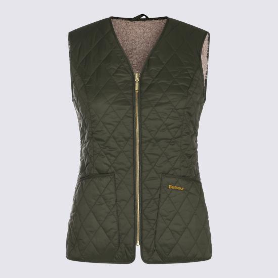 26FW 바버 베스트 262LLI0013 LLIOL51 OLIVE