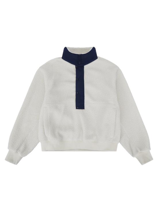 26FW 엔타이어 스튜디오 긴팔 티셔츠 ESFW26ST02016 BONE BIANCO