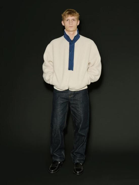 26FW 엔타이어 스튜디오 긴팔 티셔츠 ESFW26ST02016 BONE BIANCO - ENTIRE STUDIOS