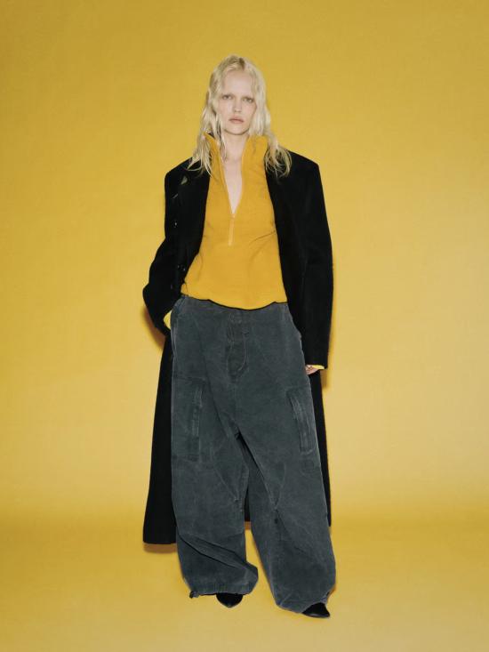 26FW 엔타이어 스튜디오 긴팔 티셔츠 ESFW26ST01016 CANARY GIALLO - ENTIRE STUDIOS