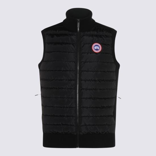 26FW 캐나다구스 하이브리지 니트 베스트 6829M 9061 BLACK NOIR - CANADA GOOSE