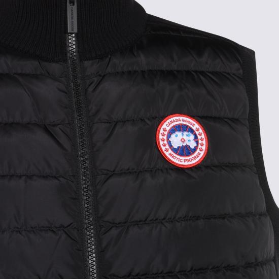 26FW 캐나다구스 하이브리지 니트 베스트 6829M 9061 BLACK NOIR - CANADA GOOSE