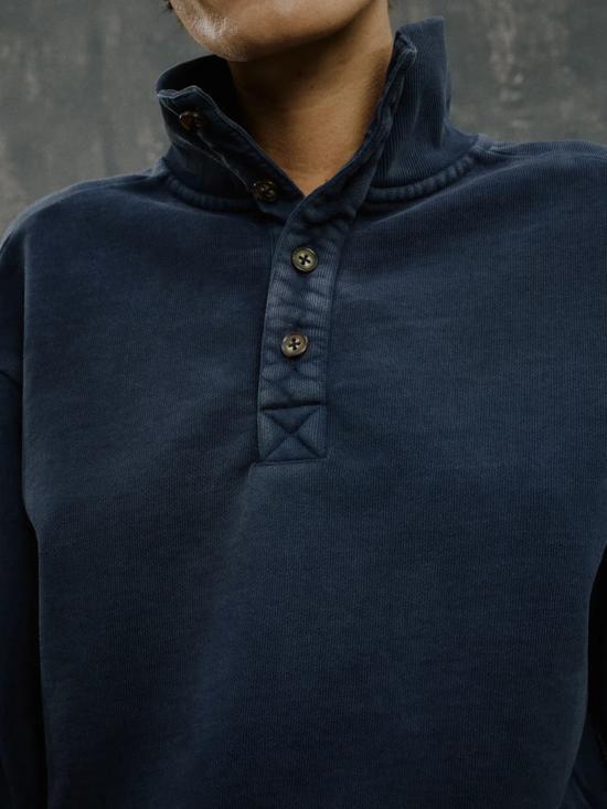 26FW 엔타이어 스튜디오 긴팔 티셔츠 ESFW26PU01012 SALTEDNAVY BLU - ENTIRE STUDIOS