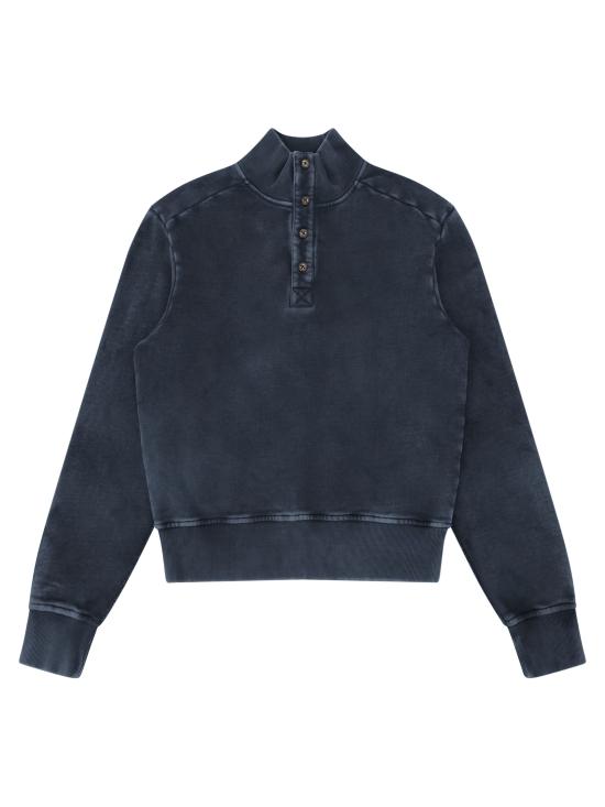26FW 엔타이어 스튜디오 긴팔 티셔츠 ESFW26PU01012 SALTEDNAVY BLU