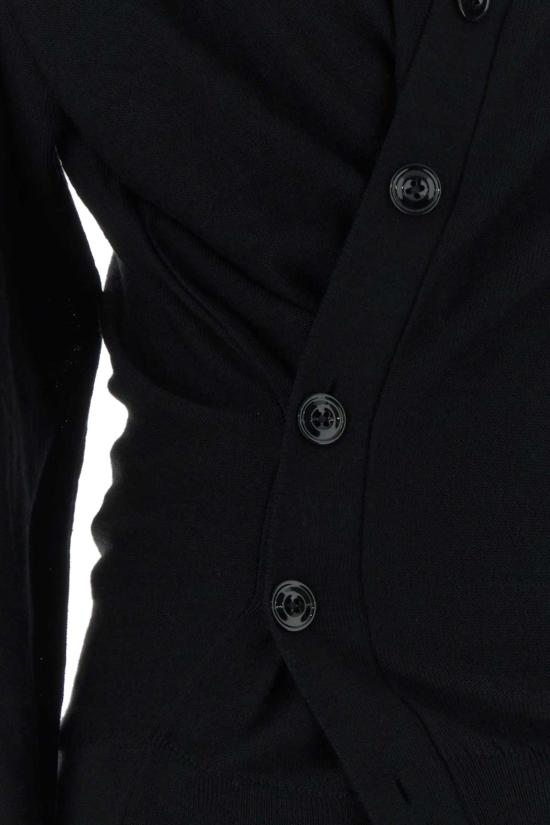 26FW 르메르 릴렉스 트위스트 가디건 릴렉스 트위스트 가디건 PO0052LK1063 BK999 BLACK - LEMAIRE