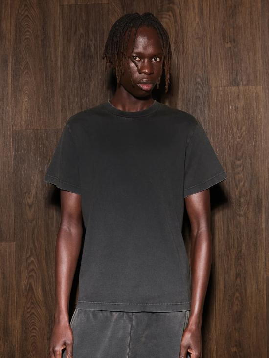 26FW 엔타이어 스튜디오 반팔 티셔츠 ESFW26TT01012 WASHEDBLACK NERO