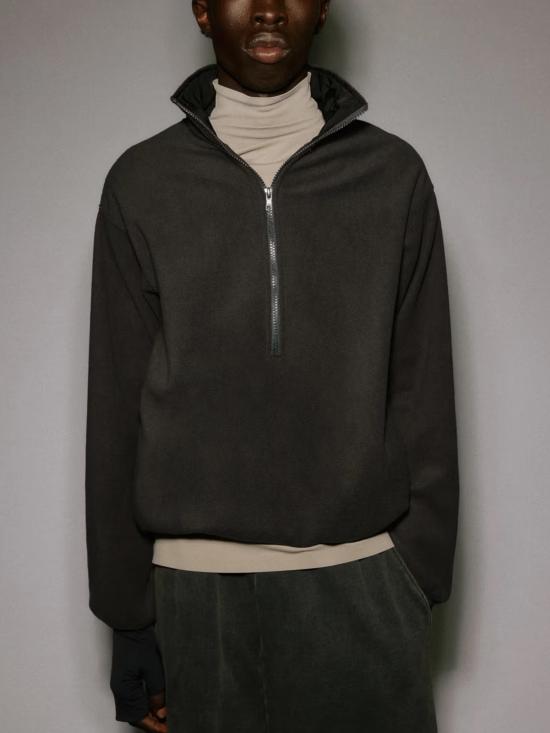 26FW 엔타이어 스튜디오 긴팔 티셔츠 ESFW26ST01016 BLACK NERO - ENTIRE STUDIOS