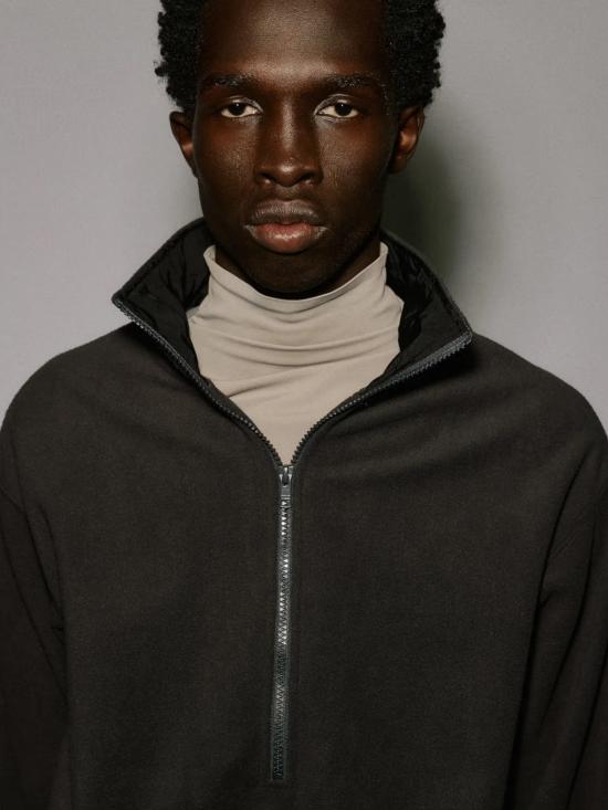 26FW 엔타이어 스튜디오 긴팔 티셔츠 ESFW26ST01016 BLACK NERO - ENTIRE STUDIOS