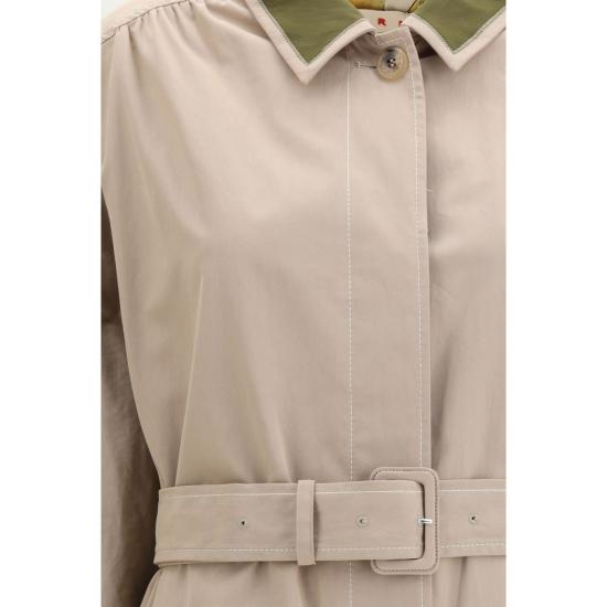 26SS 마르니 트렌치 코트 MASPMA0245QUUTC57100W25BB BEIGE - MARNI