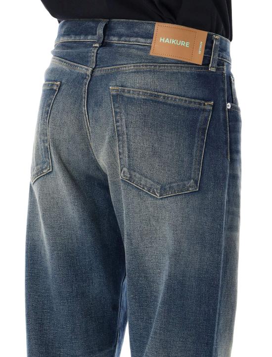 26FW 하이쿠레 데님 팬츠 HEM03268DF126 L0952 MID BLUE - HAIKURE
