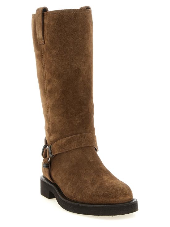 26FW 브루넬로 쿠치넬리 부츠 BR341429BM BROWN - BRUNELLO CUCINELLI