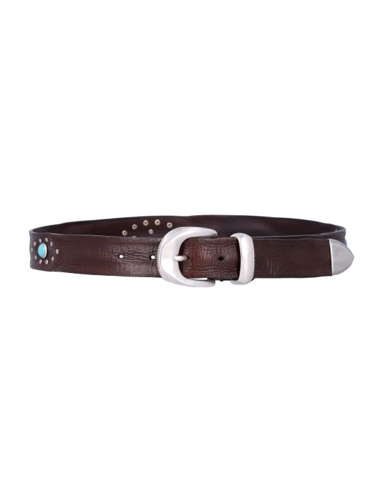26FW 파브리치오 만치니 벨트 8502 TM DARK BROWN - FABRIZIO MANCINI