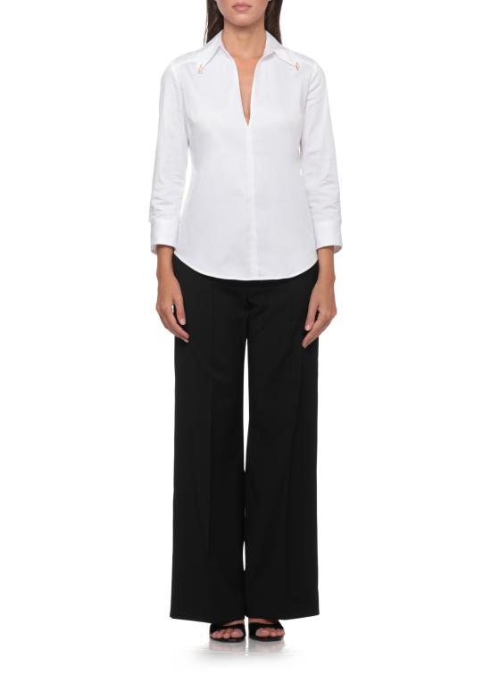 26FW 엘리자베타프랜치 셔츠 CA19366E2 100 WHITE - ELISABETTA FRANCHI
