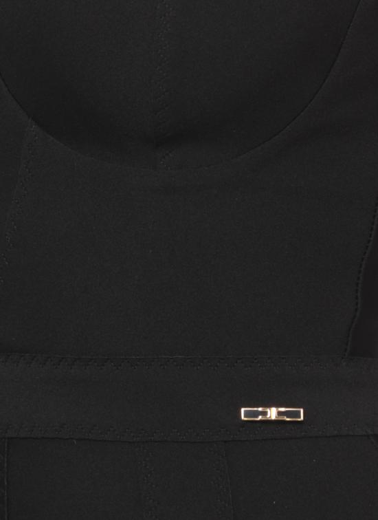 26FW 엘리자베타프랜치 미디 원피스 AB98566E2 110 Black - ELISABETTA FRANCHI