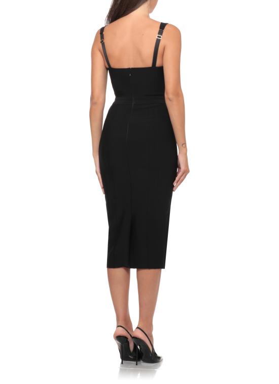 26FW 엘리자베타프랜치 미디 원피스 AB98566E2 110 Black - ELISABETTA FRANCHI