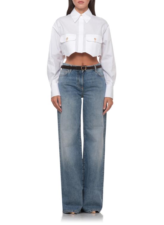 26FW 엘리자베타프랜치 셔츠 CA19266E2 100 WHITE - ELISABETTA FRANCHI