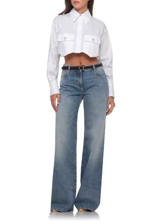 26FW 엘리자베타프랜치 셔츠 CA19266E2 100 WHITE - ELISABETTA FRANCHI
