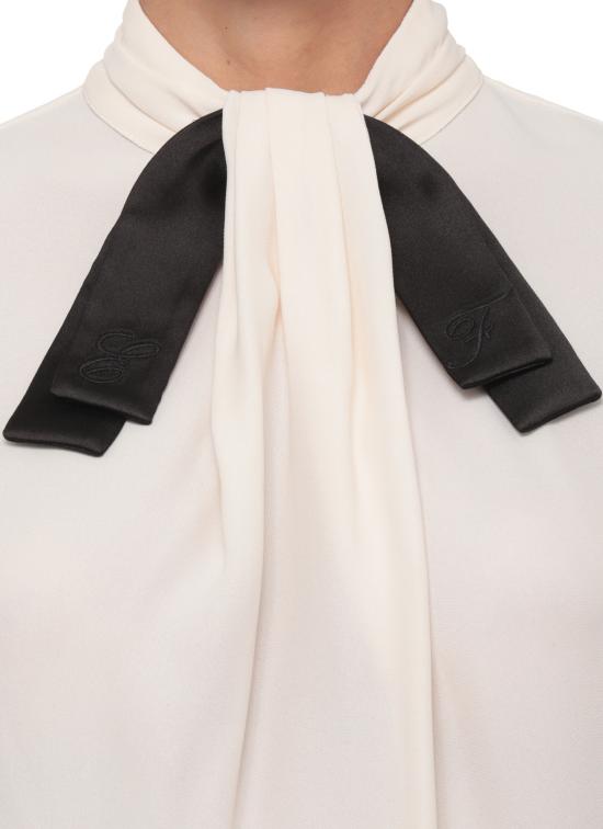 26FW 엘리자베타프랜치 블라우스 CA17866E2 E84 AVORIO - ELISABETTA FRANCHI