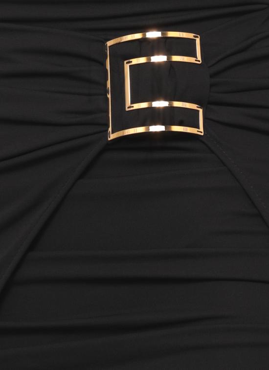 26FW 엘리자베타프랜치 미디 원피스 ABR3567E2 110 Black - ELISABETTA FRANCHI