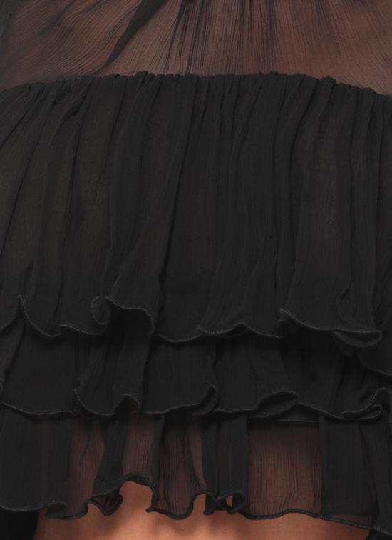 26FW 엘리자베타프랜치 블라우스 CA18766E2 110 BLACK - ELISABETTA FRANCHI