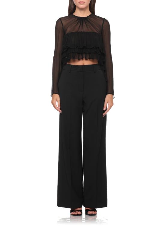 26FW 엘리자베타프랜치 블라우스 CA18766E2 110 BLACK - ELISABETTA FRANCHI