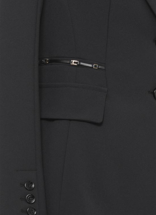 26FW 엘리자베타프랜치 수트 자켓 GI27466E2 110 BLACK - ELISABETTA FRANCHI