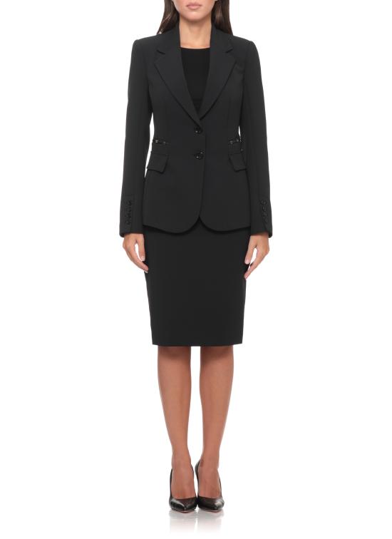 26FW 엘리자베타프랜치 수트 자켓 GI27466E2 110 BLACK - ELISABETTA FRANCHI