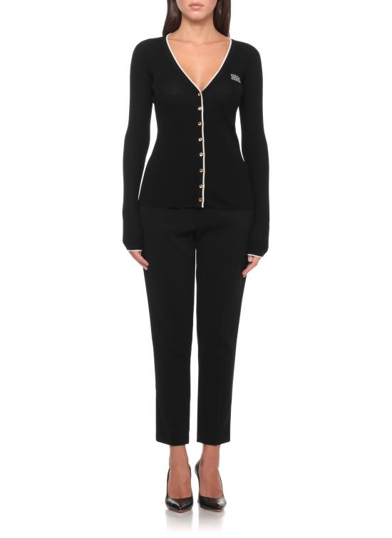 26FW 엘리자베타프랜치 가디건 MK16B66E2 685 BLACK - ELISABETTA FRANCHI