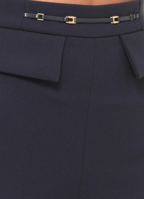 26FW 엘리자베타프랜치 스트레이트 팬츠 PA19566E2 H88 BLUE - ELISABETTA FRANCHI