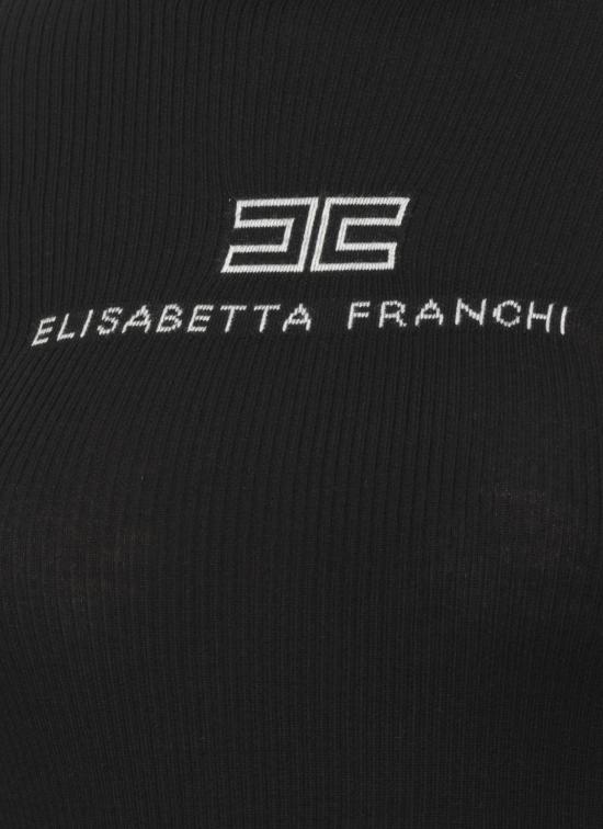 26FW 엘리자베타프랜치 터틀넥 MK18B66E2 685 BLACK - ELISABETTA FRANCHI