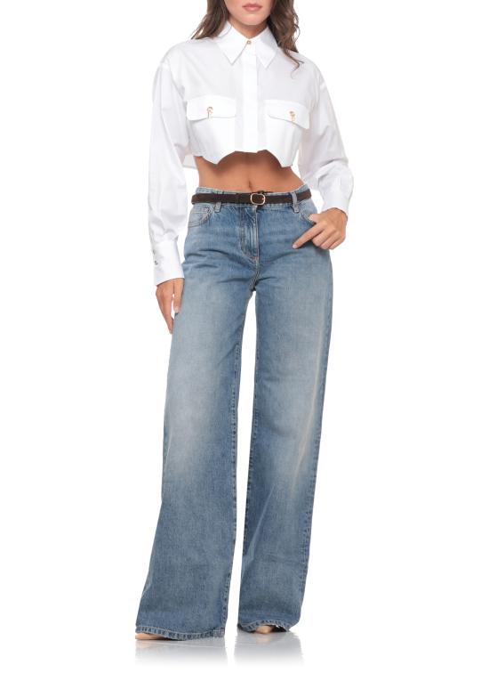 26FW 엘리자베타프랜치 데님 팬츠 PJ20N66E2 139 Blue - ELISABETTA FRANCHI