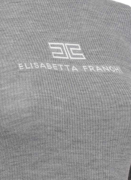 26FW 엘리자베타프랜치 터틀넥 MK18B66E2 G41 GREY - ELISABETTA FRANCHI