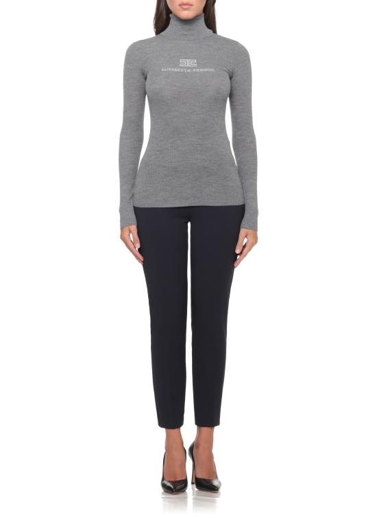 26FW 엘리자베타프랜치 터틀넥 MK18B66E2 G41 GREY - ELISABETTA FRANCHI
