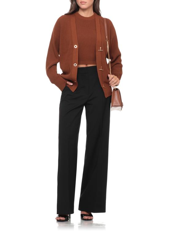 26FW 엘리자베타프랜치 가디건 MK01S66E2 FK3 BROWN - ELISABETTA FRANCHI