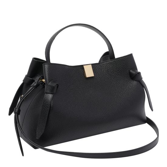 26FW 유제피 토트백 GYOZA PEBBLE GRAIN LEATHERL034 Black - YUZEFI
