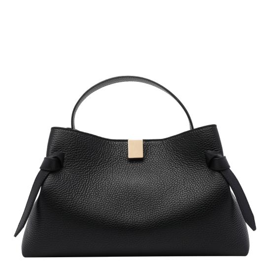 26FW 유제피 토트백 GYOZA PEBBLE GRAIN LEATHERL034 Black
