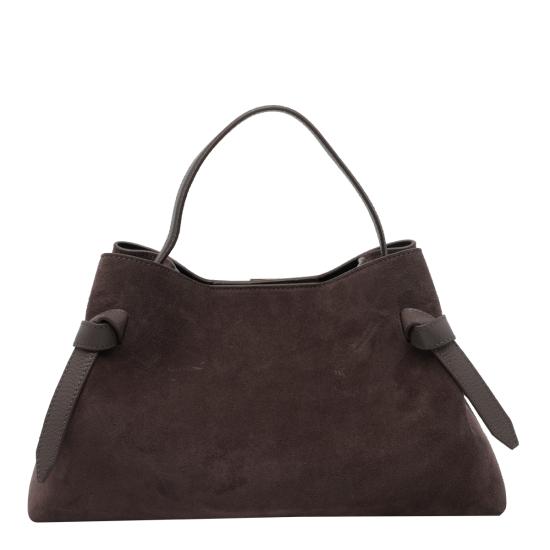 26FW 유제피 토트백 GYOZA SUEDES026 BROWN - YUZEFI