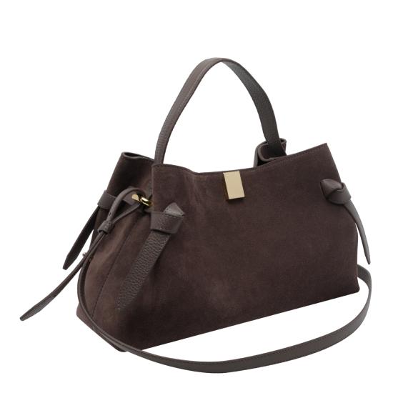 26FW 유제피 토트백 GYOZA SUEDES026 BROWN - YUZEFI