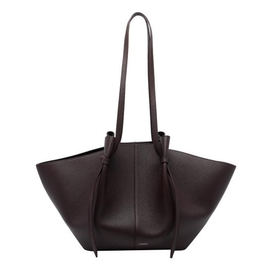 26FW 유제피 숄더백 LARGE MOCHI PEBBLE GRAIN LEATHERL078 BROWN